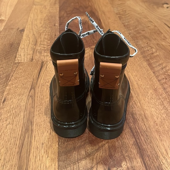 See By Chloe Woman’s Black Lace Up Boots Size 36 - Picture 5 of 8